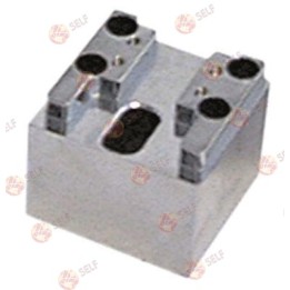 taban plakası, soğutma ünitesi montaj mesafesi 43x23 mm, G 61 mm, U 59 mm, Y 49 mm, JUMBO 6000 tipi - 1220887 | Self Endüstriyel