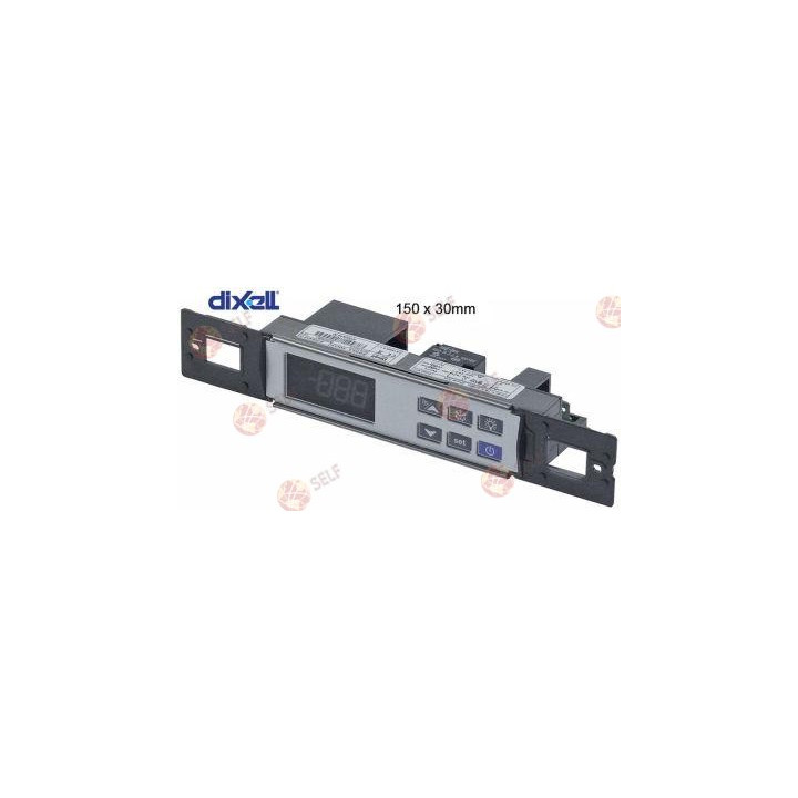 Dixell / Copeland xw30ls-5n6c3-w elektronik kontrol cihazı montaj ölçüleri 150x30 mm, gömme derinliği 48 mm - 9300293 | Self End