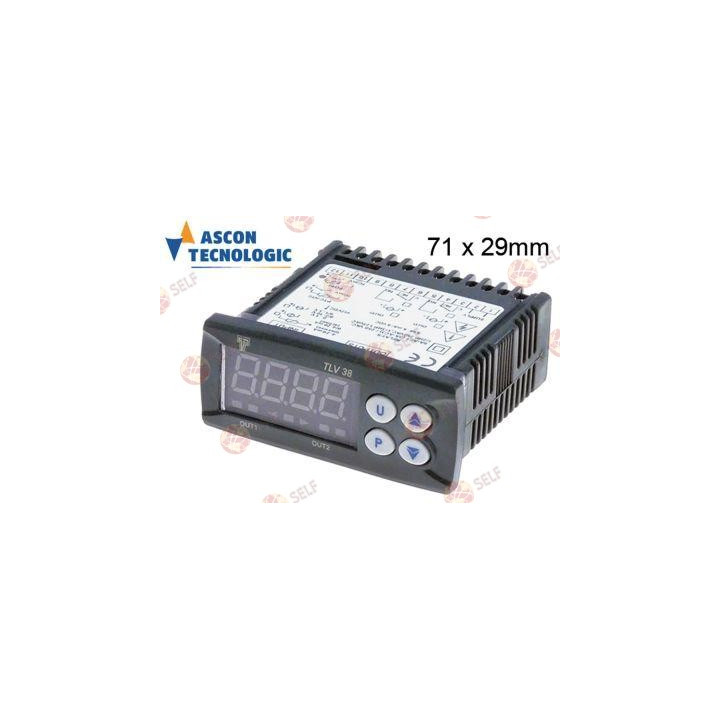 Tecnologic termometre, montaj boyutları 70x28 mm - 9300334 | Self Endüstriyel Yedek Parça