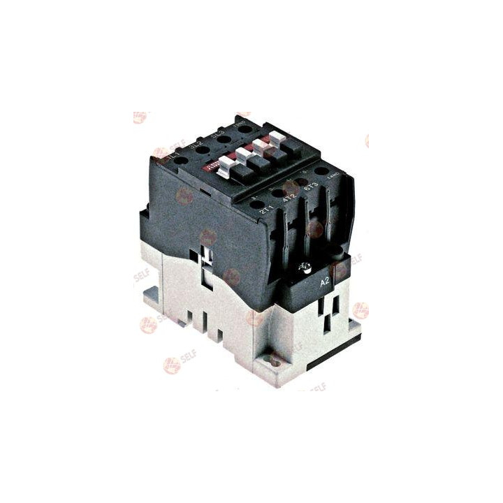 Güç kontaktörü tipi a26-30-10 45A 230VAC (ac3/400V) 26A 11kW 3no 1nc - 3500072 | Self Endüstriyel Yedek Parça