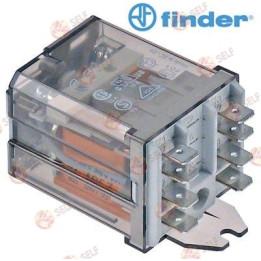 güç röleleri FINDER 230VAC 16A 2CO bağlantı F6.3 braket montaj boyutları 68x38,2x35,8 mm - 3500085 | Self Endüstriyel Yedek Parç