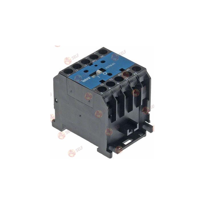 Güç kontaktörü tipi Fanal DSL7 01 tipi Spark K07M 01 20 A 400 VAC (AC3/400 V) 8,5 A 5,5 kW 3NO 1NC - 3500222 | Self Endüstriyel 