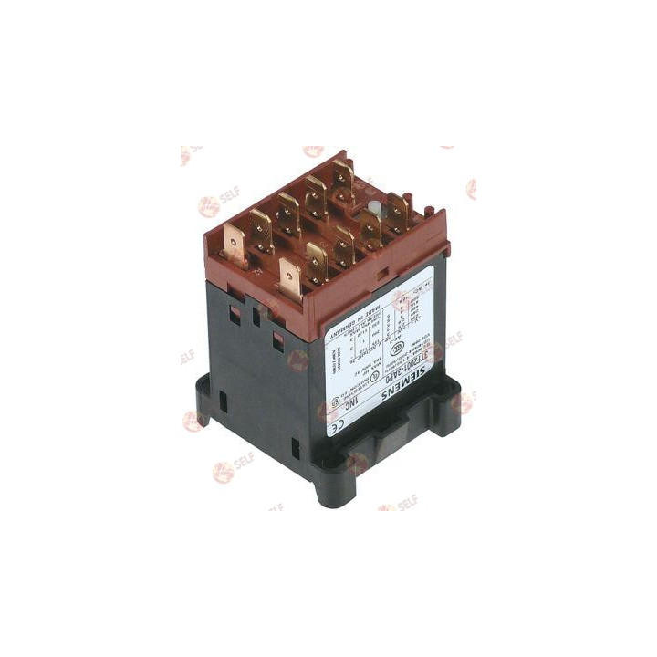 küçük röle anahtarı 230V (AC3/400V) 9A/4kW ana kontaklar 3NO yardımcı kontaklar 1NC - 4522197 | Self Endüstriyel Yedek Parça