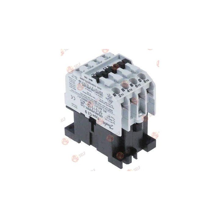 kontaktör 230 V ohmik yük 25 A (AC3/400 V) 4 kW ana kontaklar 4 NO bağlantı vidası - 3500489 | Self Endüstriyel Yedek Parça