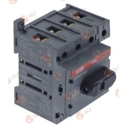 load disconnector 4NC 80A shaft ø 6x6mm connection screw type OT80F4N2 - 3800171 | Self Endüstriyel Spare Part