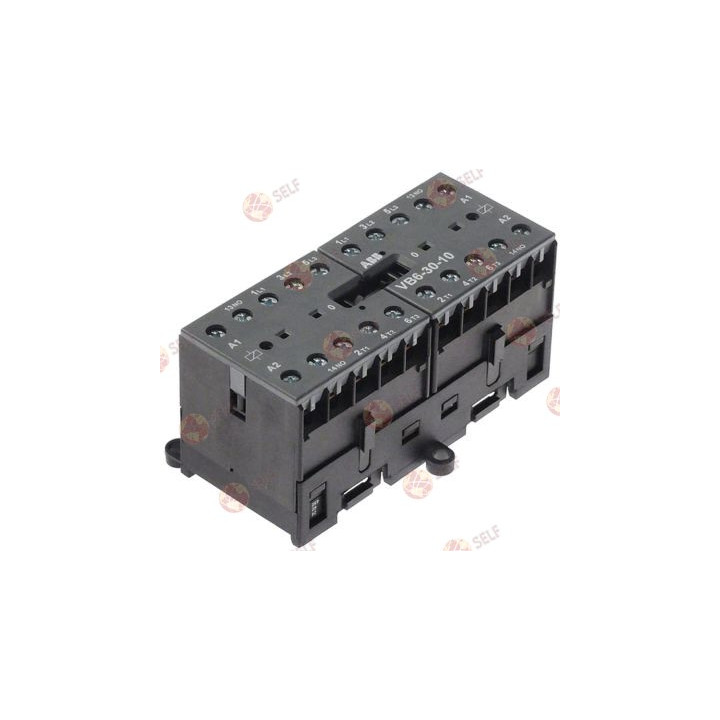 güç kontaktörü tipi vb6-30-10 vb7-30-10 20 A 24 VAC (AC3/400 V) 12 A 4 kW 2x3 NO 2x1 NO - 3500648 | Self Endüstriyel Yedek Parça
