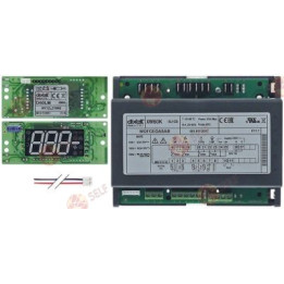 Dixell / Copeland ekran, montaj ölçüleri mm, 12 V DCV - 9300573 | Self Endüstriyel Yedek Parça