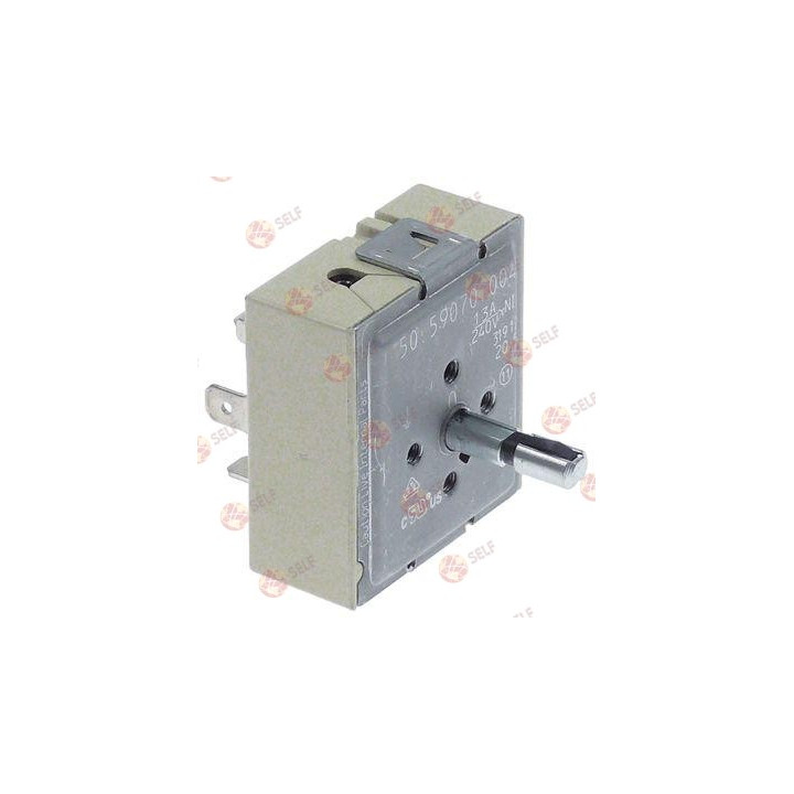 gerilim regülatörü 240V 13A dönüş yönü sol, montaj çapı 6,4x4,8mm, montaj uzunluğu 23mm - 2620090 | Self Endüstriyel Yedek Parça