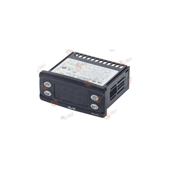 ELIWELL EWPlus 974 tipi kontrol cihazı, montaj boyutu 71x29 mm, 230 V AC, NTC, PTC - 9300577 | Self Endüstriyel Yedek Parça