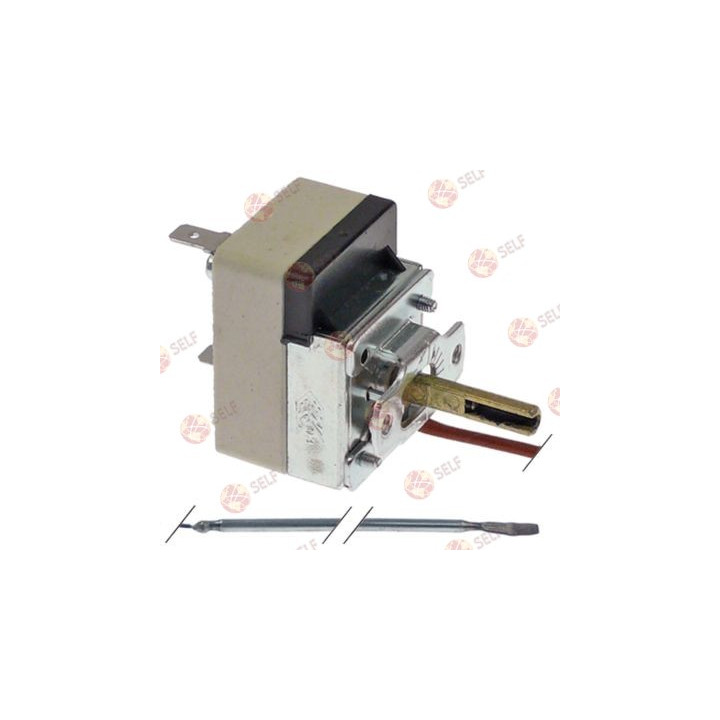 termostat t.maks. 300°C sıcaklık aralığı 50-280°C 1 kutuplu 1NO 16A prob ø 3 mm prob L 160 mm - 4921277 | Self Endüstriyel Yedek