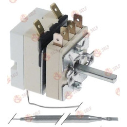 termostat EGO seria 55.13_ Temperatura max. 110°C Obszar roboczy 30-110°C 1-biegunowy NO 16A - 4921340 | Self Endüstriyel Spare 