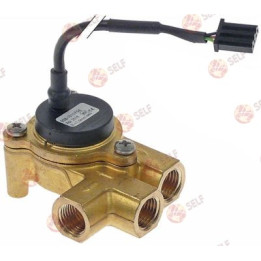 akış ölçer dişli 1/4" pirinç, piggyback özellikli, NSF onaylı redüktör ø 1 mm bağlantı kablosu - 9140002 | Self Endüstriyel Yede