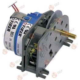 محرك تروس من الألياف P25 محركات 1 غرفة 1 مدة التشغيل 20 ثانية 230 فولت 50 هرتز قطر العمود 6 × 4.6 مم - 2048020 | Self Endüstriye
