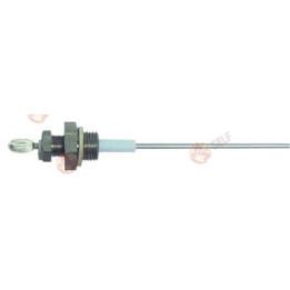 seviye elektrotu 1/4" toplam uzunluk 220 mm prob L 195 mm yalıtımlı prob uzunluğu 185 mm - 4440019 | Self Endüstriyel Yedek Parç