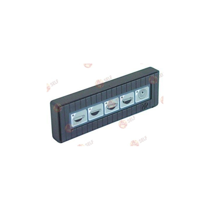 tuş takımı ünitesi, 5 adet L 122 mm, W 40 mm bağlantı - 2140924 | Self Endüstriyel Yedek Parça