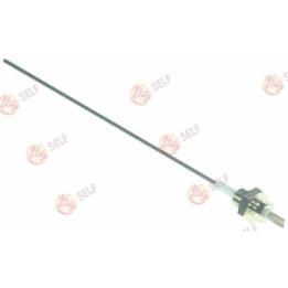 seviye elektrotu 1/4" toplam uzunluk 255 mm prob L 230 mm yalıtımlı prob uzunluğu 26 mm - 4440022 | Self Endüstriyel Yedek Parça