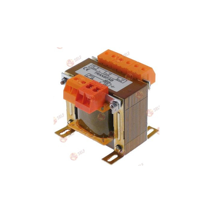 transformatör birincil 230 VAC ikincil 12/24 VAC 65 VA bağlantı vida 50-60 Hz - 5000033 | Self Endüstriyel Yedek Parça