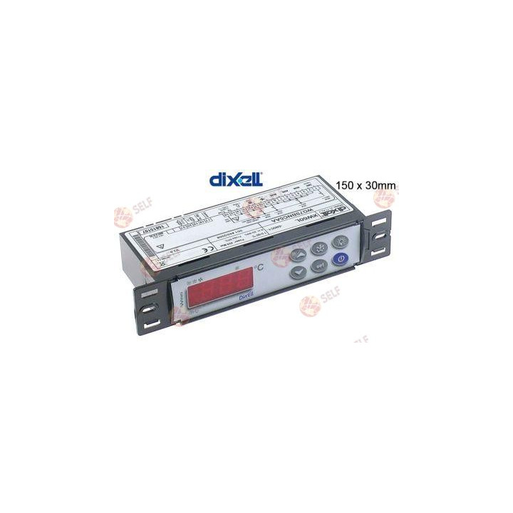 elektronik kontrol ünitesi Dixell / Copeland XW60L-5N0C1 montaj ölçüleri 150x30 mm gömme derinliği 50 mm - 9300662 | Self Endüst