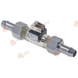 flow sensor inlet ø 10mm outlet ø 10mm L 110mm flow rate 1-25l/min - 4420213 | Self Endüstriyel Spare Part