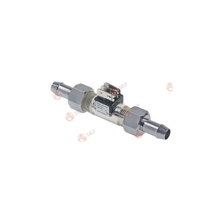 flow sensor inlet ø 10mm outlet ø 10mm L 110mm flow rate 1-25l/min - 4420213 | Self Endüstriyel Spare Part