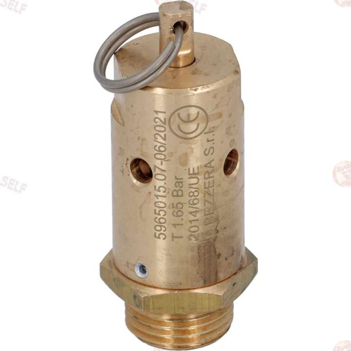 BEZZERA BOYLER EMNİYET VALFİ ø 1/2"M 1.65bar