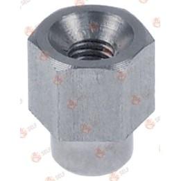 Gear bushing L 17 mm for M6 threads, for door - 3280480 | Self Endüstriyel Spare Part