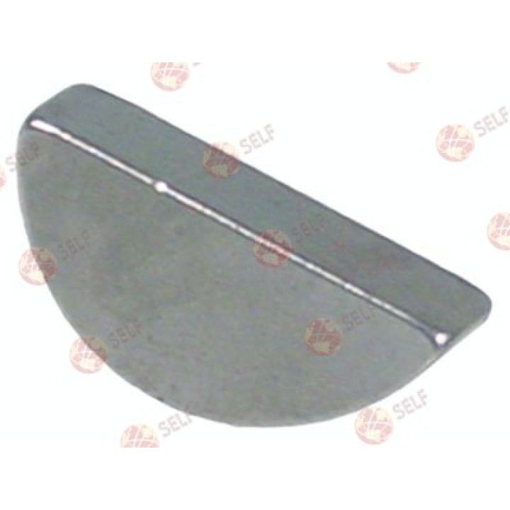 Slotted nut W 6 mm H 8 mm L 21 mm half-round - 4561140 | Self Endüstriyel Spare Part