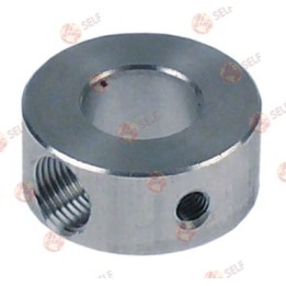 Braket, diş M10x0.75 ø 30mm için microswitch ID ø 14,5mm kalınlık 13mm montaj, diş M5 - 10320120 | Self Endüstriyel Yedek Parça