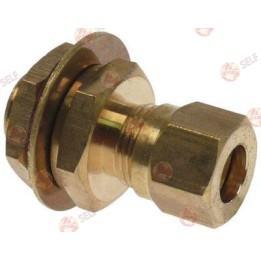 Compression bağlantı parçası diş 1/4" pirinç için ısıtma eleman L 34mm için boru ø 8mm - 1220977 | Self Endüstriyel Yedek Parça