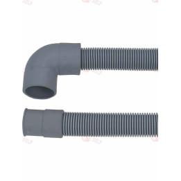 DİRSEKLİ GİDER HORTUMU 2000 mm