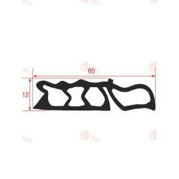 OVEN CARRIAGE GASKET 610 mm