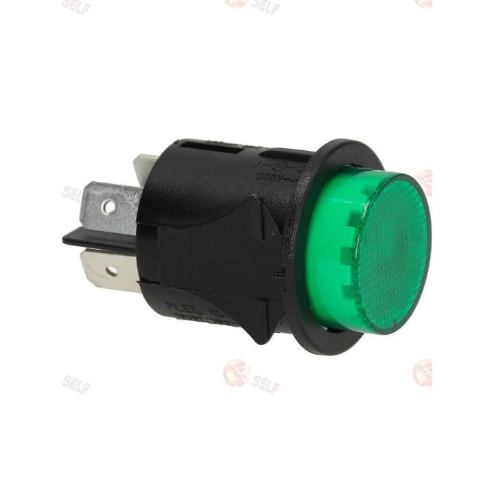 ÇİFT KUTUPLU YEŞİL ANAHTAR 16A 250V