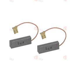CHARCOAL WITH CABLE FOR MOTOR - 2 PCS