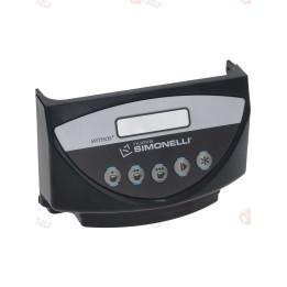FRONT CONTROL PANEL WITH ADHESIVE SCREEN PRINTING