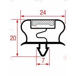 Foster dolap kapı contası siyah 1142x598 mm
