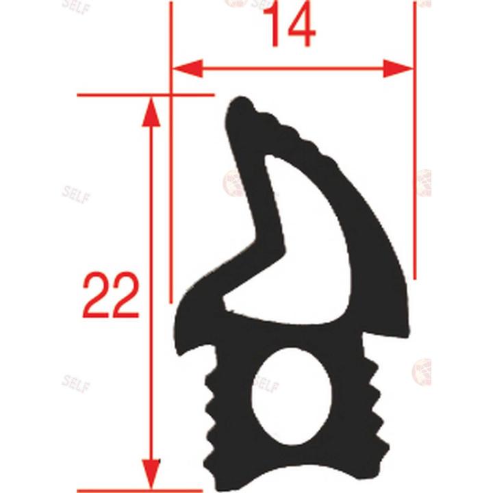 GASKET FOR OVEN DOOR1600 mm