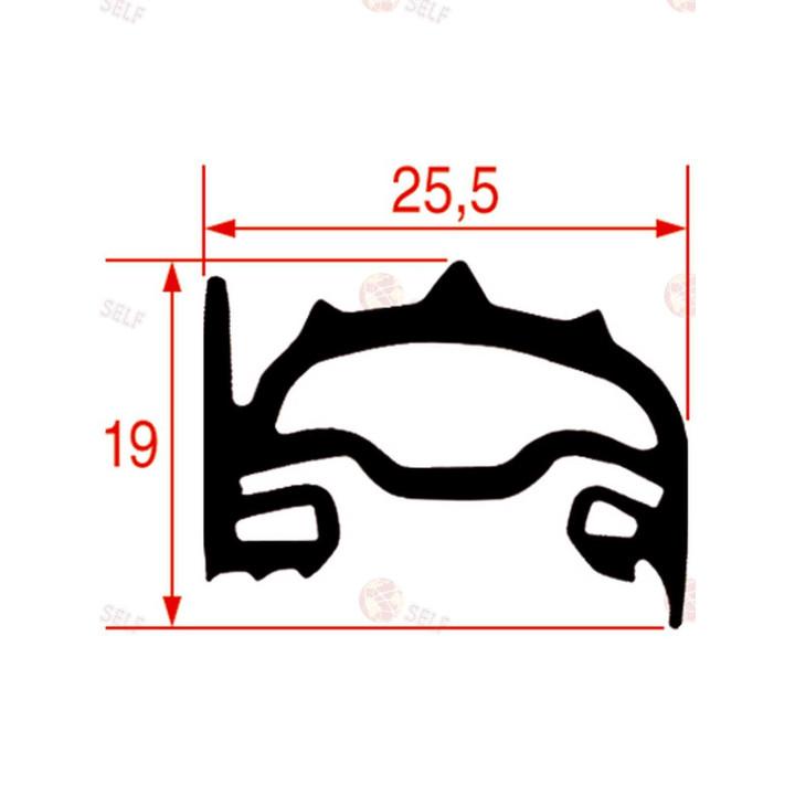 GASKET FOR OVEN DOOR 710x685 mm