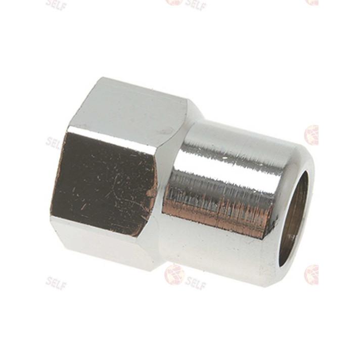 DADO ESAGONALE CROMATO 3/8"F