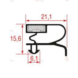 GUARNIZIONE AD INCASTRO 2040x735 mm