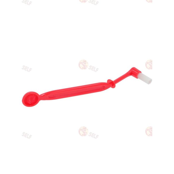 SHOWER BRUSH RED