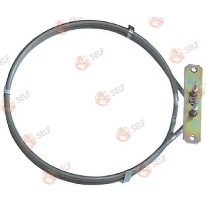 Isıtıcı eleman 2400W 230V ısıtma devresi 1 ID ø 178mm ED ø 190mm L 221mm H 28mm L1 15mm - 3000112 | Self Endüstriyel Yedek Parça