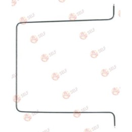 Isıtıcı eleman 800W 120V l 668mm w 580mm ısıtma devresi 1 bağlantı erkek faston 6.3mm - 1220099 | Self Endüstriyel Yedek Parça