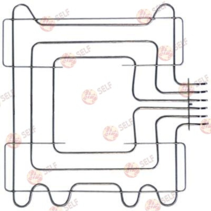 Isıtıcı eleman 2750W 230/400V ısıtma devresi 3 l 529mm w 620mm l1 30mm l2 499mm w1 247mm w2 127mm - 3000195 | Self Endüstriyel Y