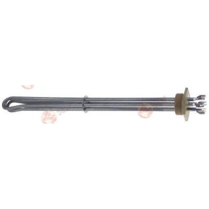 Isıtıcı eleman 7500W 230V ısıtma devresi 3 diş 1 1/4" l 410mm w 35mm h 28mm boru ø 6,5mm - 3000274 | Self Endüstriyel Yedek Parç