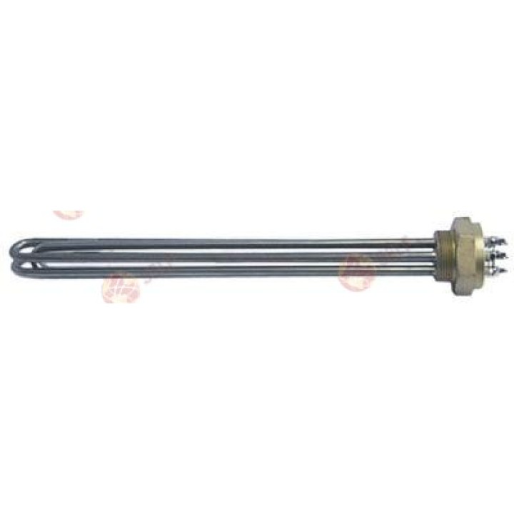Isıtıcı eleman 6000W 400V ısıtma devresi 3 diş 1½" L 405mm W 36mm H 33mm - 3000276 | Self Endüstriyel Yedek Parça