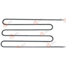 Isıtıcı eleman 2200W 230V ısıtma devresi 1 l 365mm w 178mm bağlantı erkek faston 6.3mm - 1220150 | Self Endüstriyel Yedek Parça
