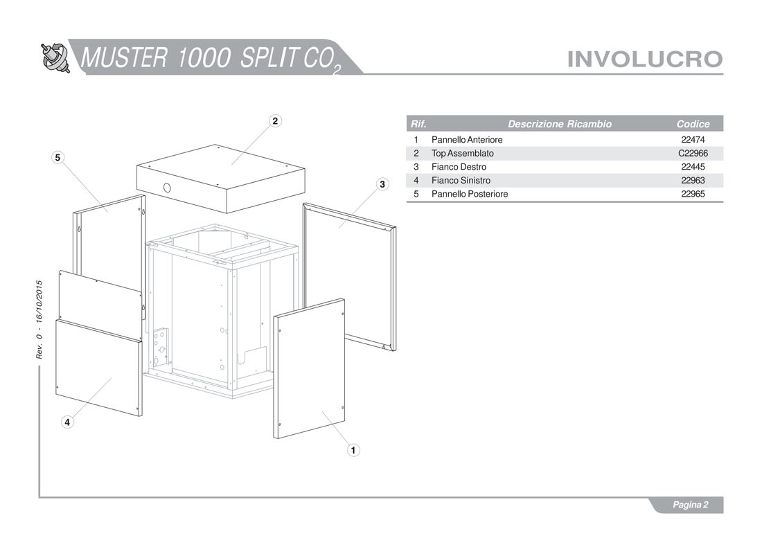 Brema M1000SPLITCO2