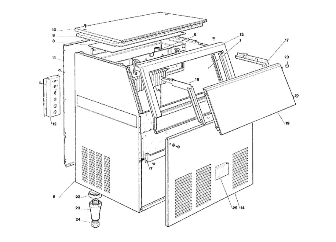 Scotsman EC125 - Unit Panels