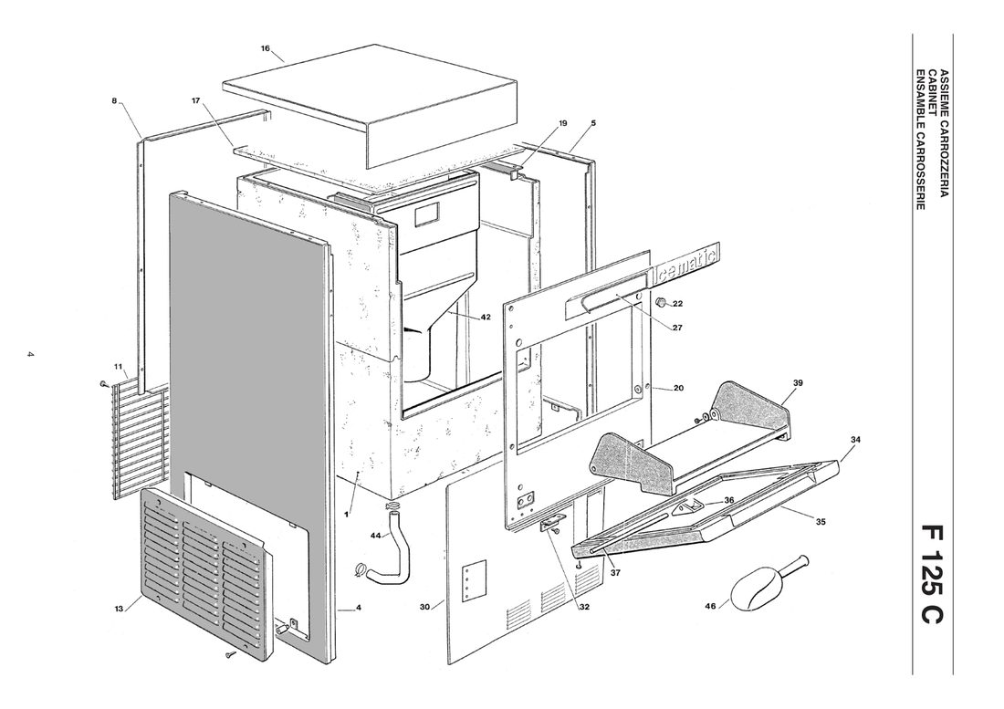 Icematic F125CW