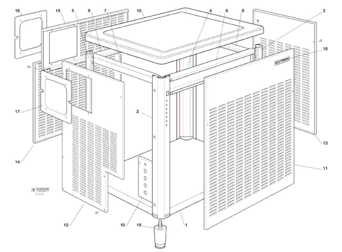 Scotsman MF83 - Unit Panels